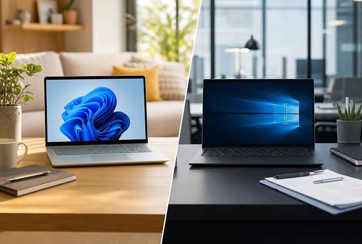 différence windows famille et pro